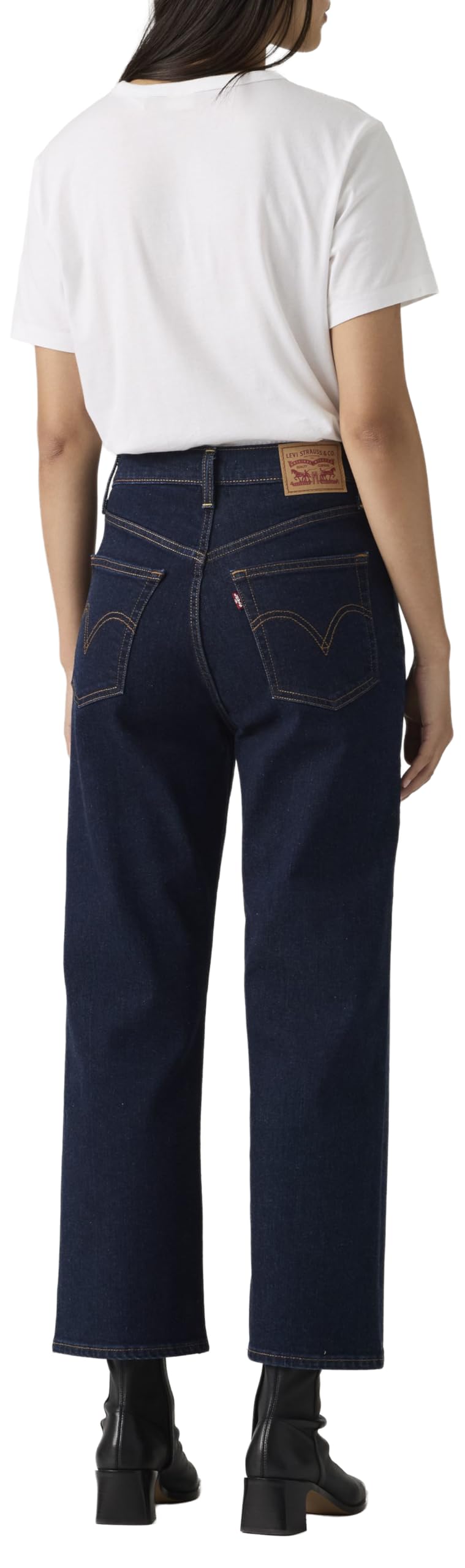 Levi's Ribcage Straight Ankle - Dżins Kobiety
