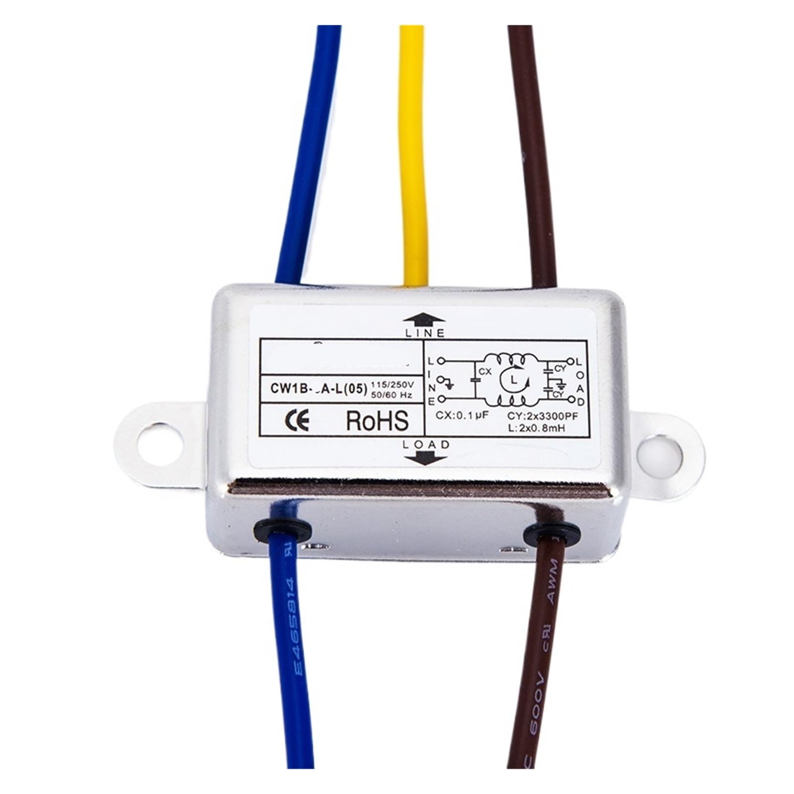 ETPBRIMSF CW1B-3A-L 05 Anti-interference power filter 220v-AC purification outlet type(CW1B-3A-L 05)