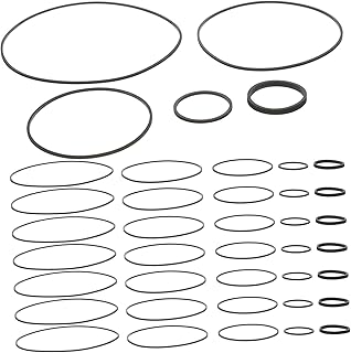 SUPVOX 50pcs Cassette Cassette Tape Recorder Belt Cassette Player Recorder Casettes Tape Recorder Cassette Deck Belt Square and Flat Square Cassette Belts Cassette Tape Recorder Belts Dvd