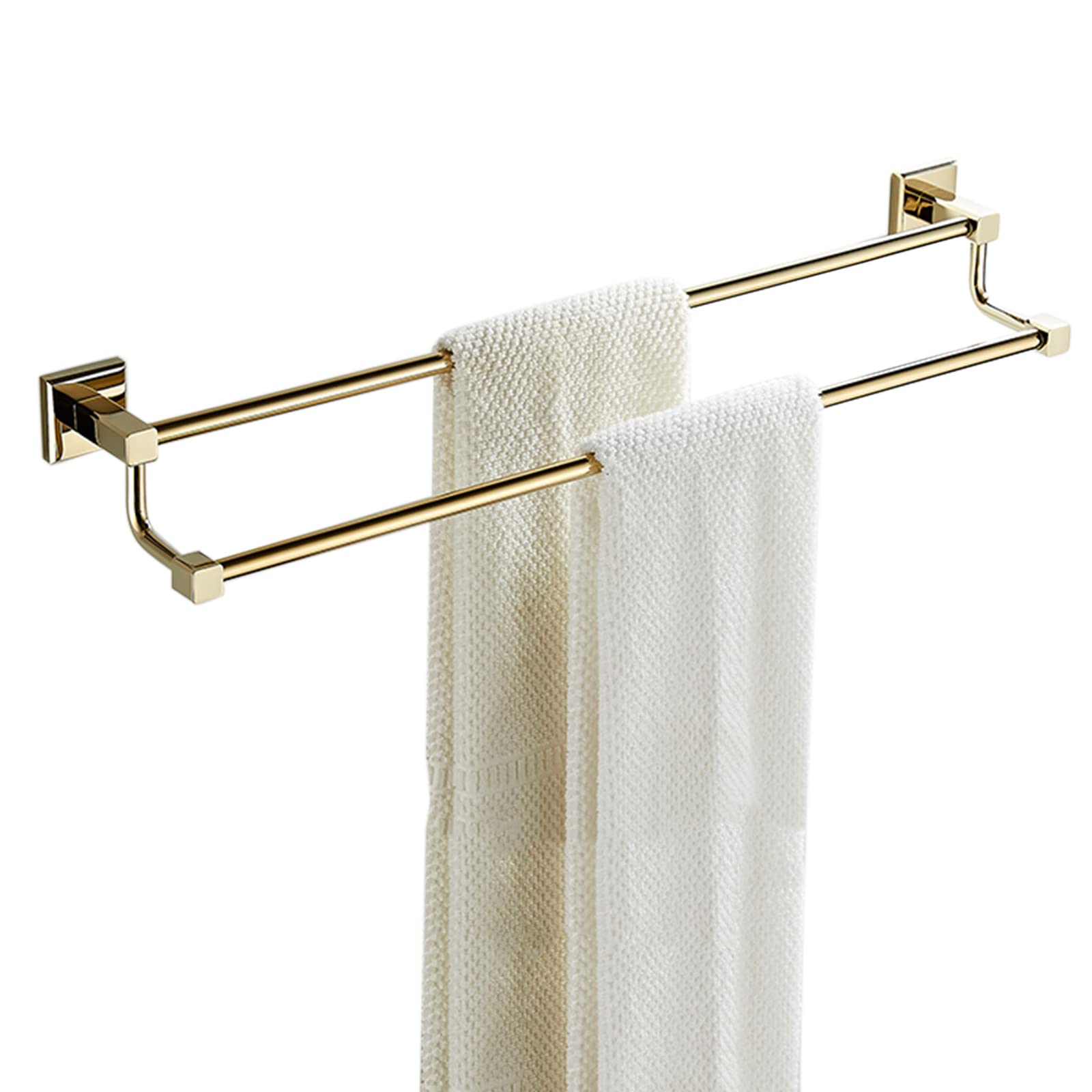 Étagère à serviettes adhésive pour une salle de bain ordonnée et chic