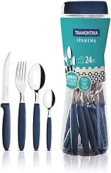 Faqueiro 24 Peças, Tramontina, Ipanema 23399191, Azul