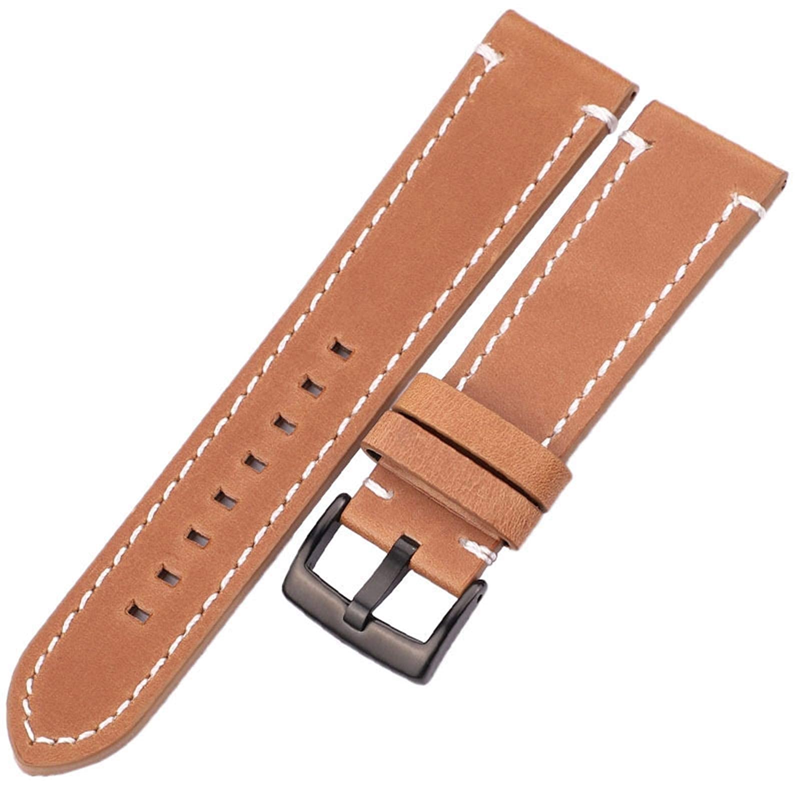 Sangle de montre interchangeable rétro de 18mm à 24mm pour raviver votre montre - 8