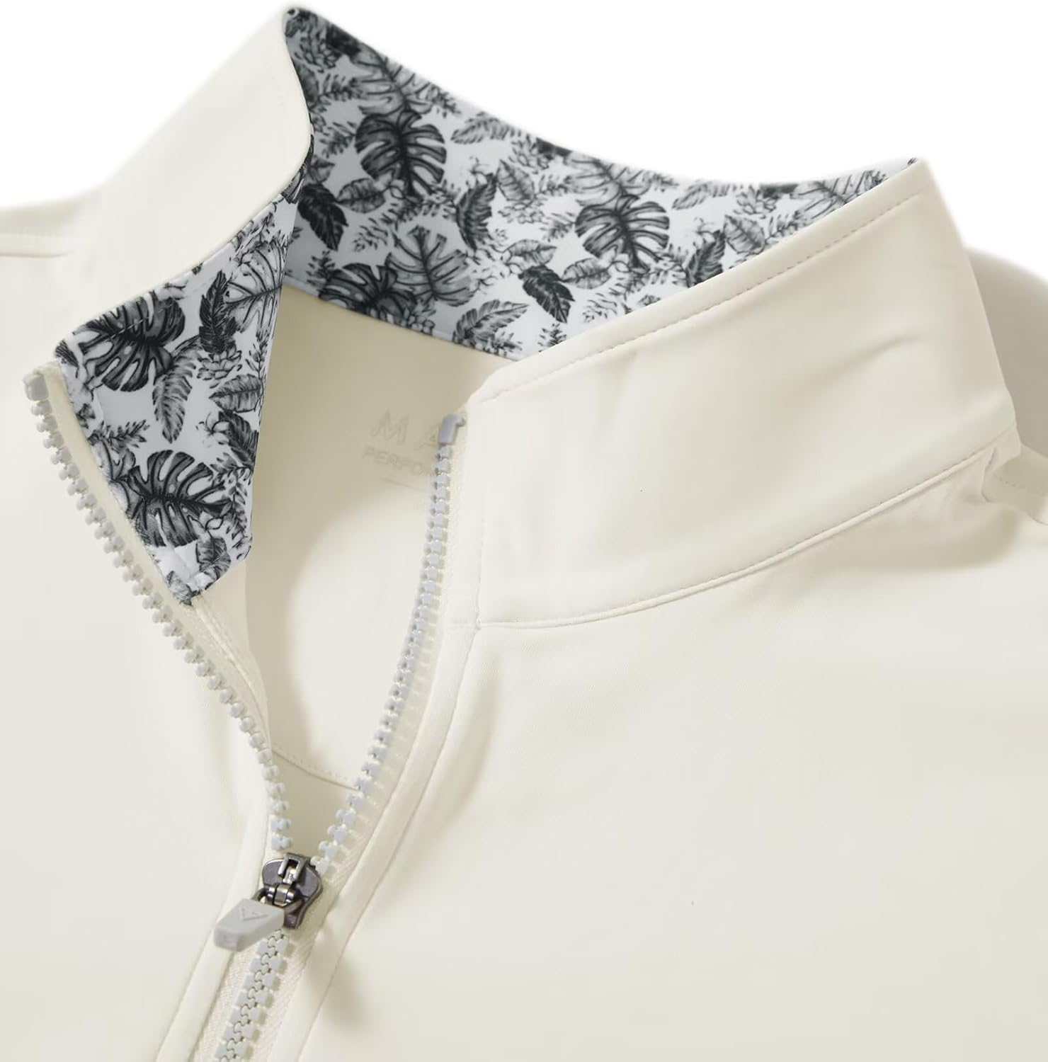 M MAELREG Men's Quarter Zip Pullover Lightweight Mock Neck Long Sleeve Midlayer Athletic Golf Half Zip Sweatshirt for Men - Image 3