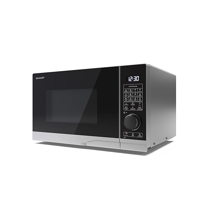 Buy SHARP YCPC254AUS 25 Litre 900W Silver/Black Microwave Combi Oven