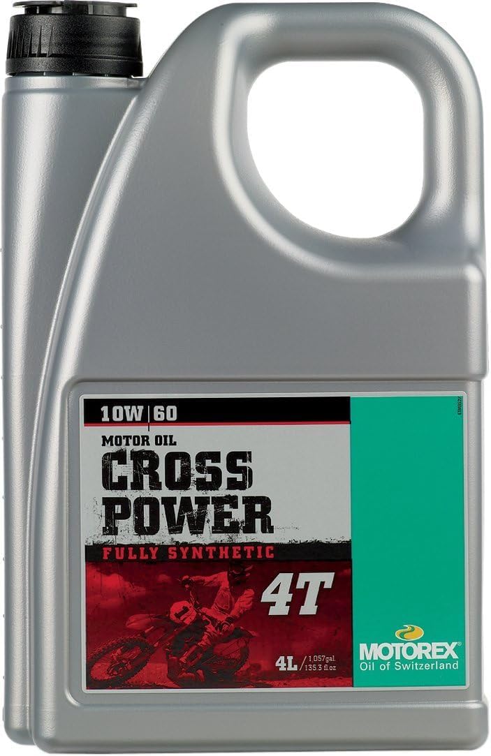 MOTOREX CROSS POWER 4T 10W60 JASO MA2, 4 LITER