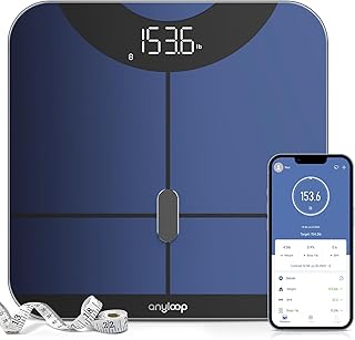Smart Scale for Body Weight and Fat Percentage, Accurate Weight Scale Bathroom Scale Large LED Display Body Fat Scale, Digital Scale Weighing Scales Bluetooth 400lb