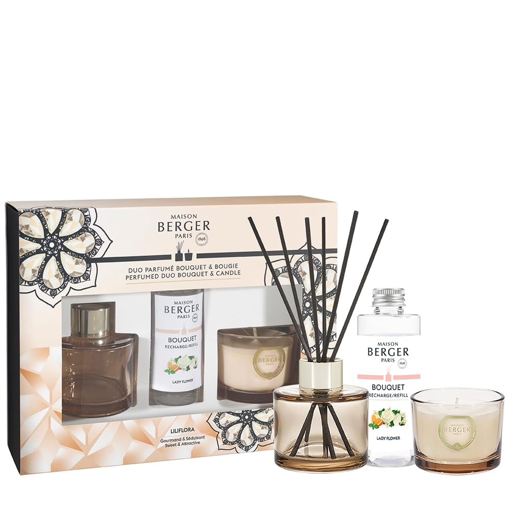 Maison Berger - Eternity Nude Mini Bouquet & Candle Duo