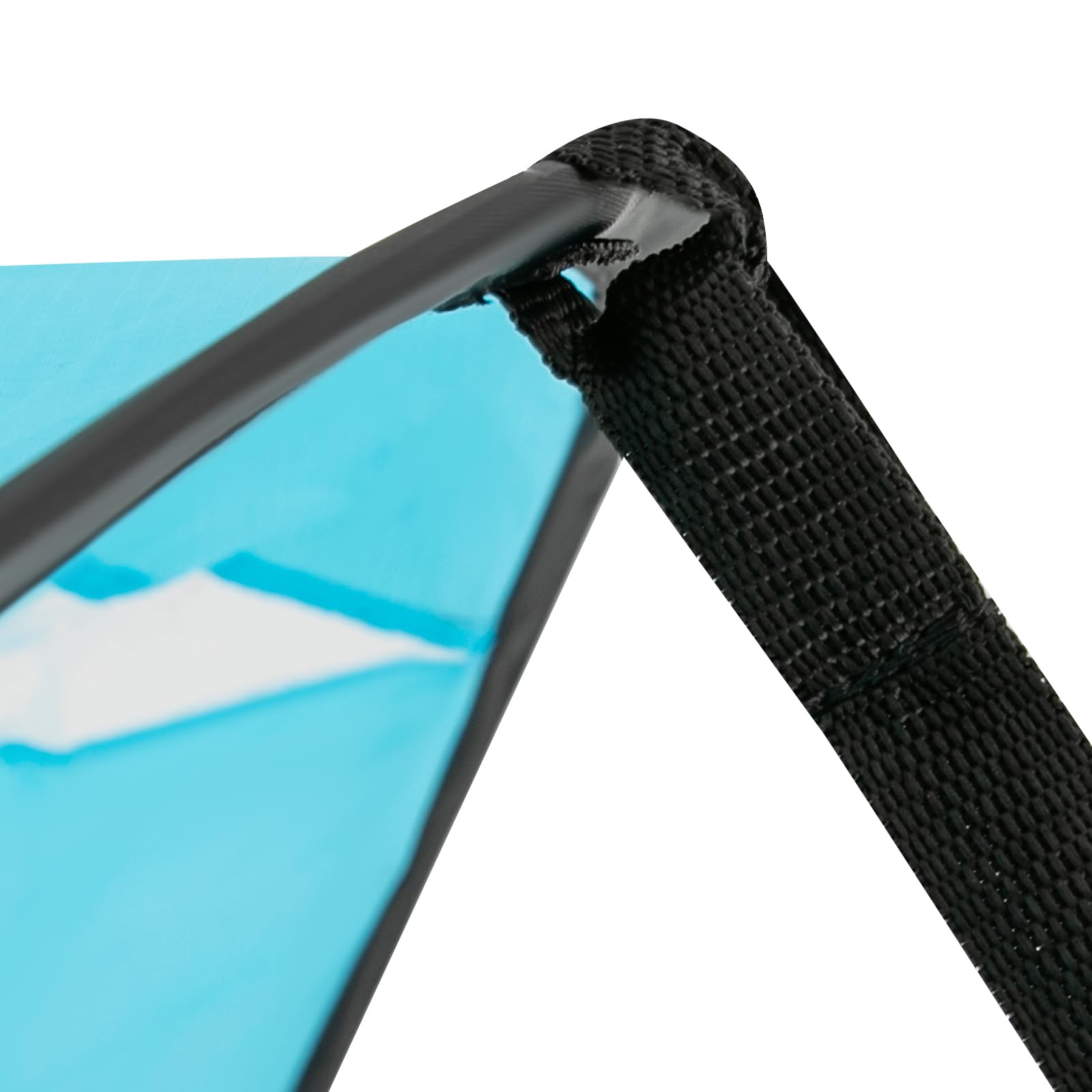 Paddle Board Segel | 108 cm Durchmesser | Aus Nylon & Fiberglas | Mit Sichtfenster & verstellbaren Gurten | Für SUP, Kajak & Kanu | Inkl. Tragetasche | Leicht & faltbar
