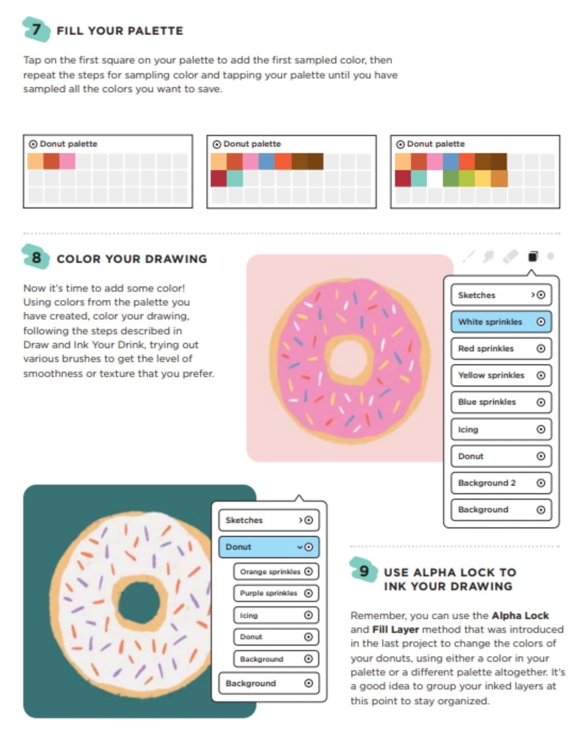Get Started With Procreate: The 10-step Guide to Drawing on Your Ipad: Contains 20 Project Tutorials