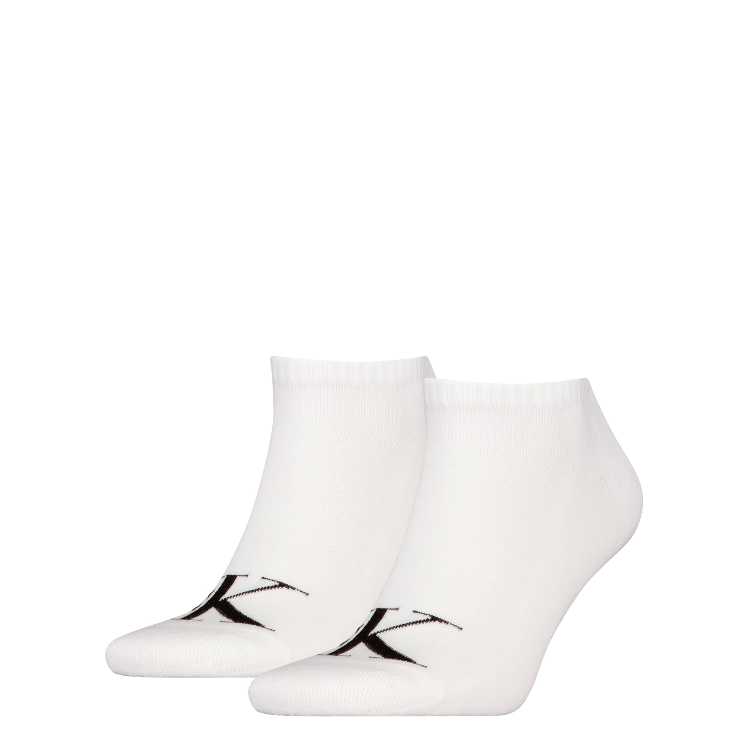 Calvin Klein Socks Herren Organic Cotton Monogram Quarter Sock (2er Pack)