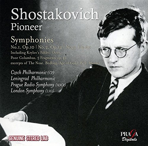 Shostakovich: Symphonies No.1-3 -  PRAGA