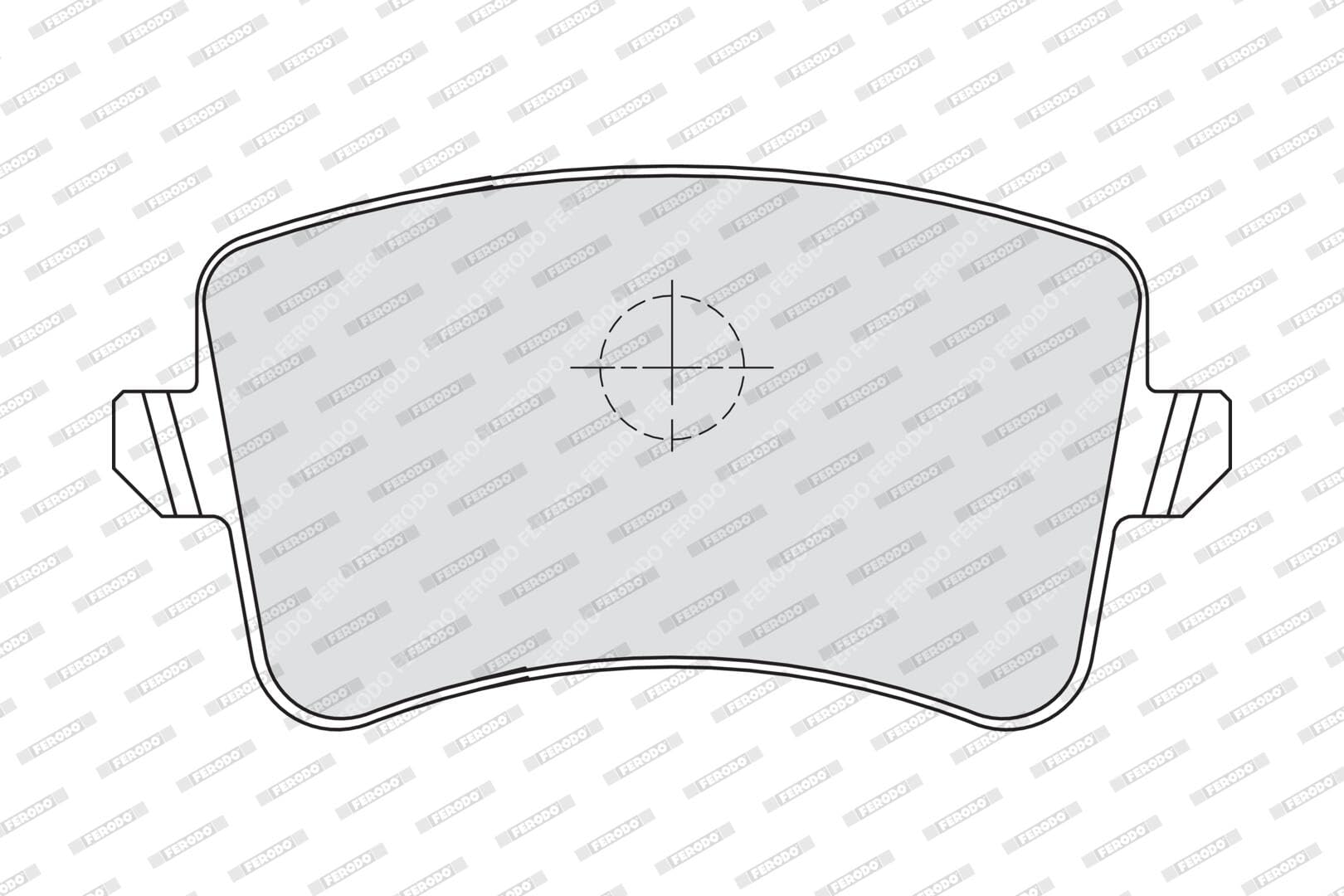FERODO Plaquettes de freins Arrière non préparé pour l'indicateur d'usure Épaisseur 17,5mm avec accessoires FDB4050 Compatible avec AUDI A4 B8 Avant 8K5 Q5 8RB A5 B8 Coupé 8T3 A5 B8 Sportback 8TA