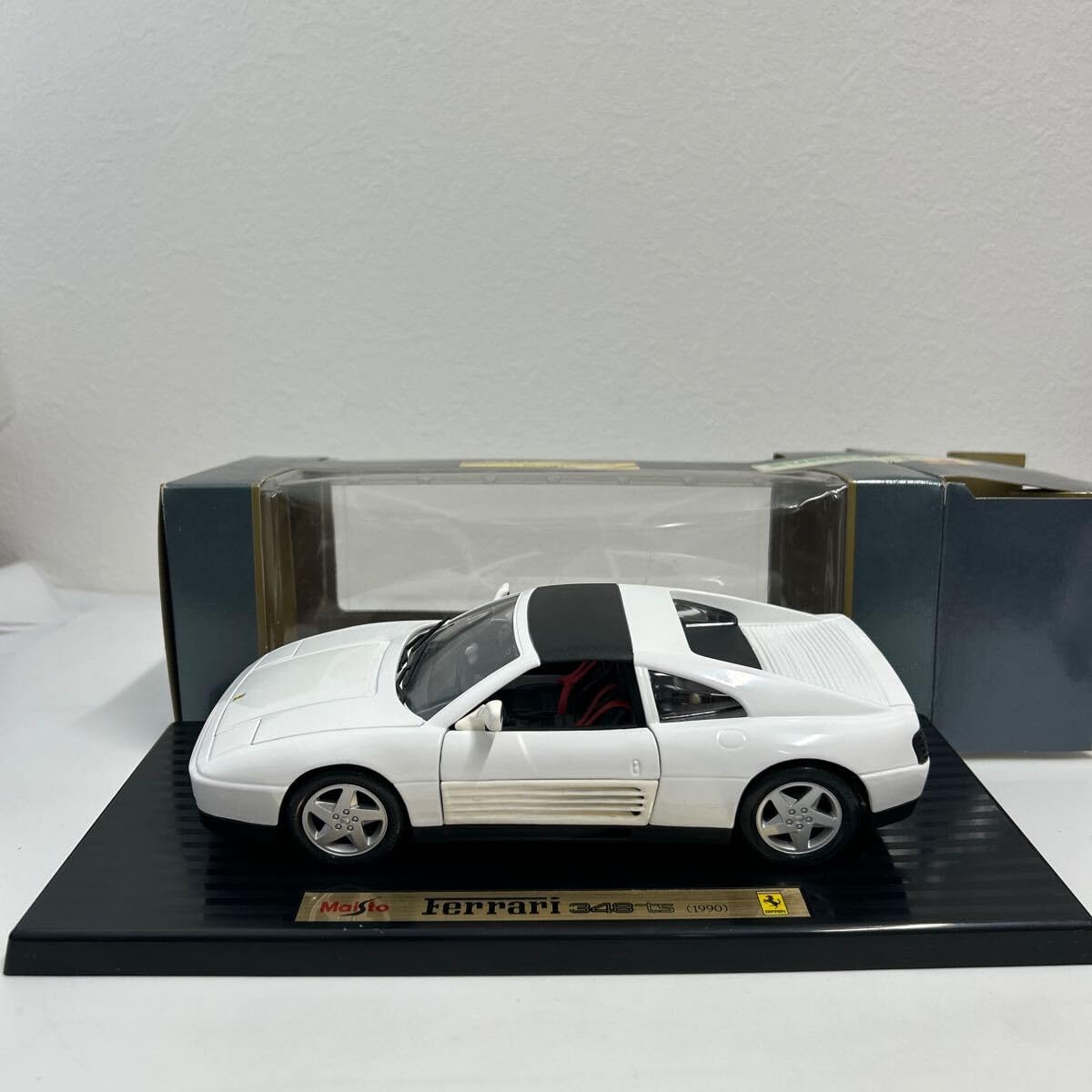 Amazon | SUNNY Maisto 1/18 Ferrari 348ts 1990 White マイスト 