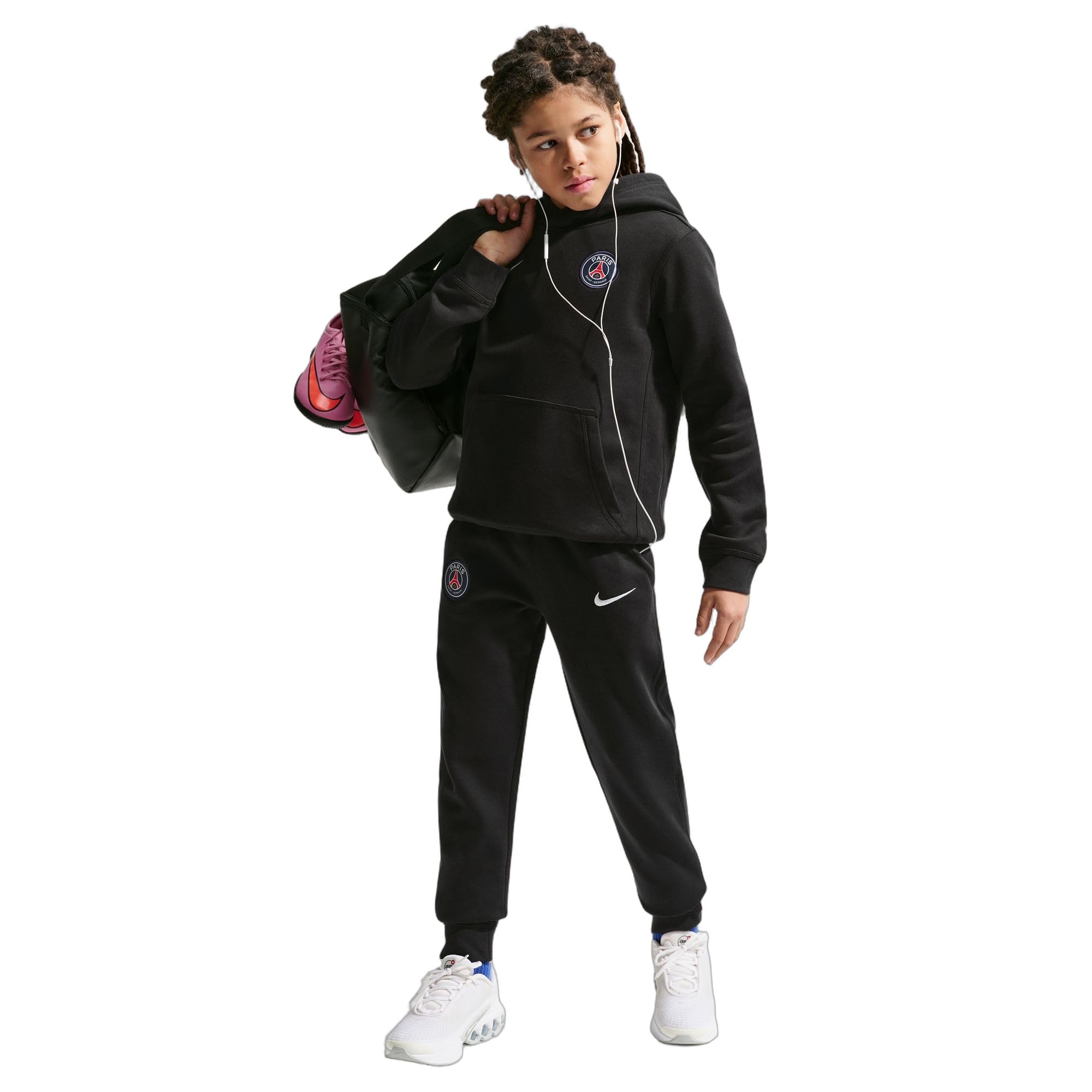 NIKE Paris Saint-germain Club Fleece Nike Fußball-jogger Für Ältere Kinder Für Jungen - Spodnie dresowe polarowe Chłopcy