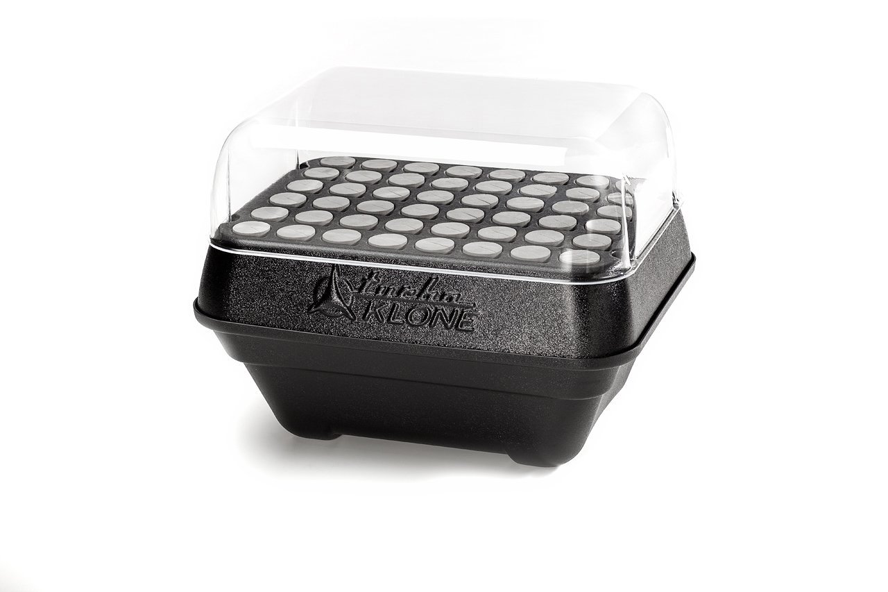 48 Site TurboKlone T48D Aeroponic Cloning System with 48 Site Kloners and Humidity Dome