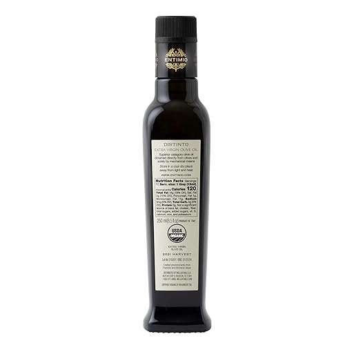 Miniatura 7 de Entimio Distinto  Aceite de oliva orgánico medio robusto de cosecha 2021 extra virgen de la Toscana Italia  galardonado alto en polifenoles aceite