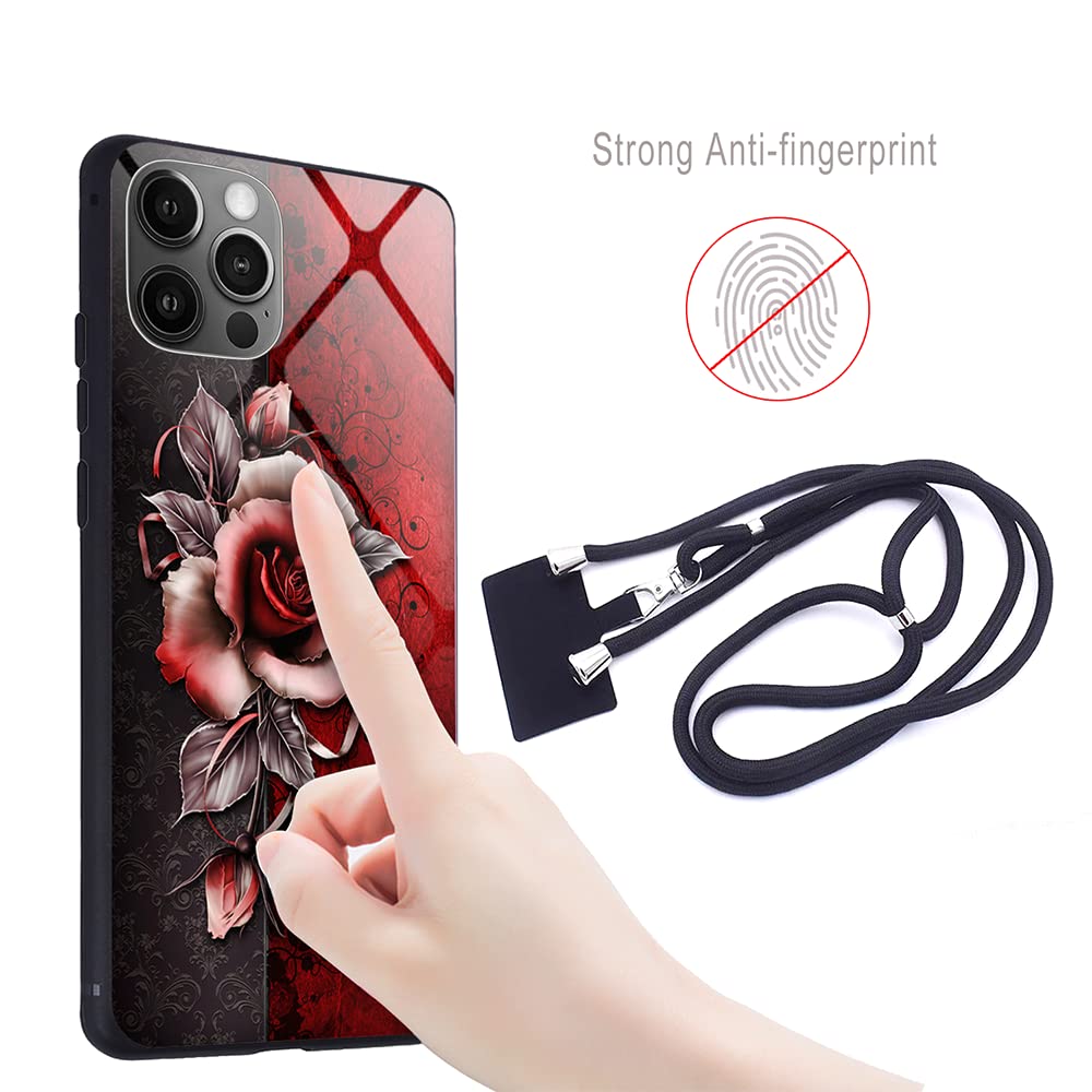 Cover MEIZU 16S PLUS In Vetro Temperato Con Motivo Stampato – Bordo In Silicone Morbido – Include Cordino Regolabile A Tracolla – Foto02