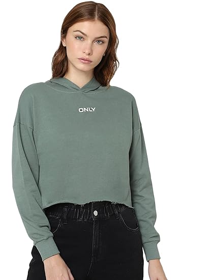 Women's Cotton Hooded Neck Sweatshirt