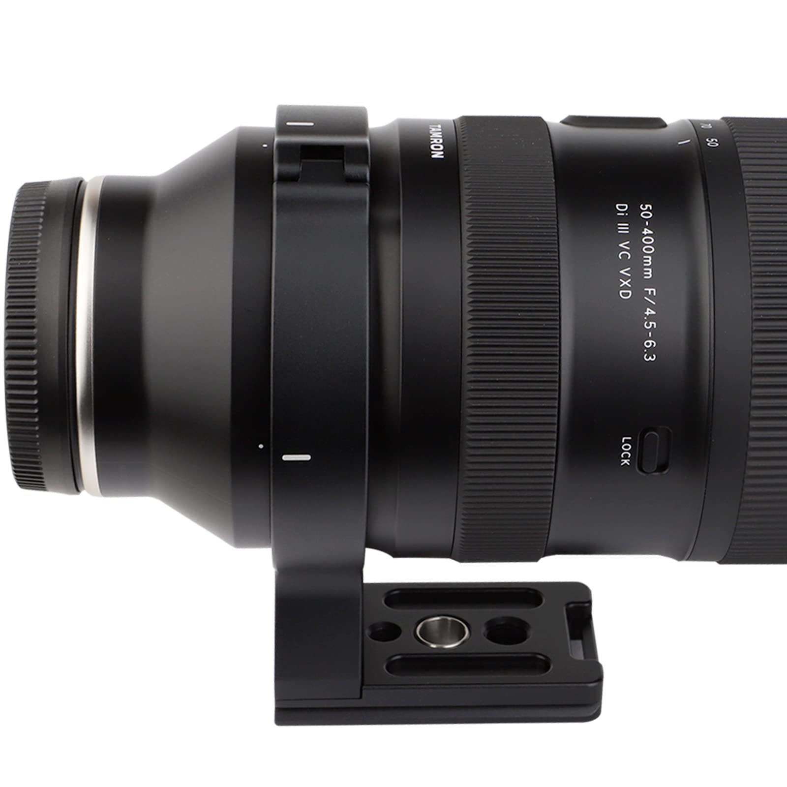 Haoge LMR-TL540 Anello di montaggio per treppiede Tamron 50-400mm A067,100-400mm f/4.5-6.3 Di VC USD A035 Lens Collar, built-in Arca Type Quick Release Plate Replace Tamron A035TM