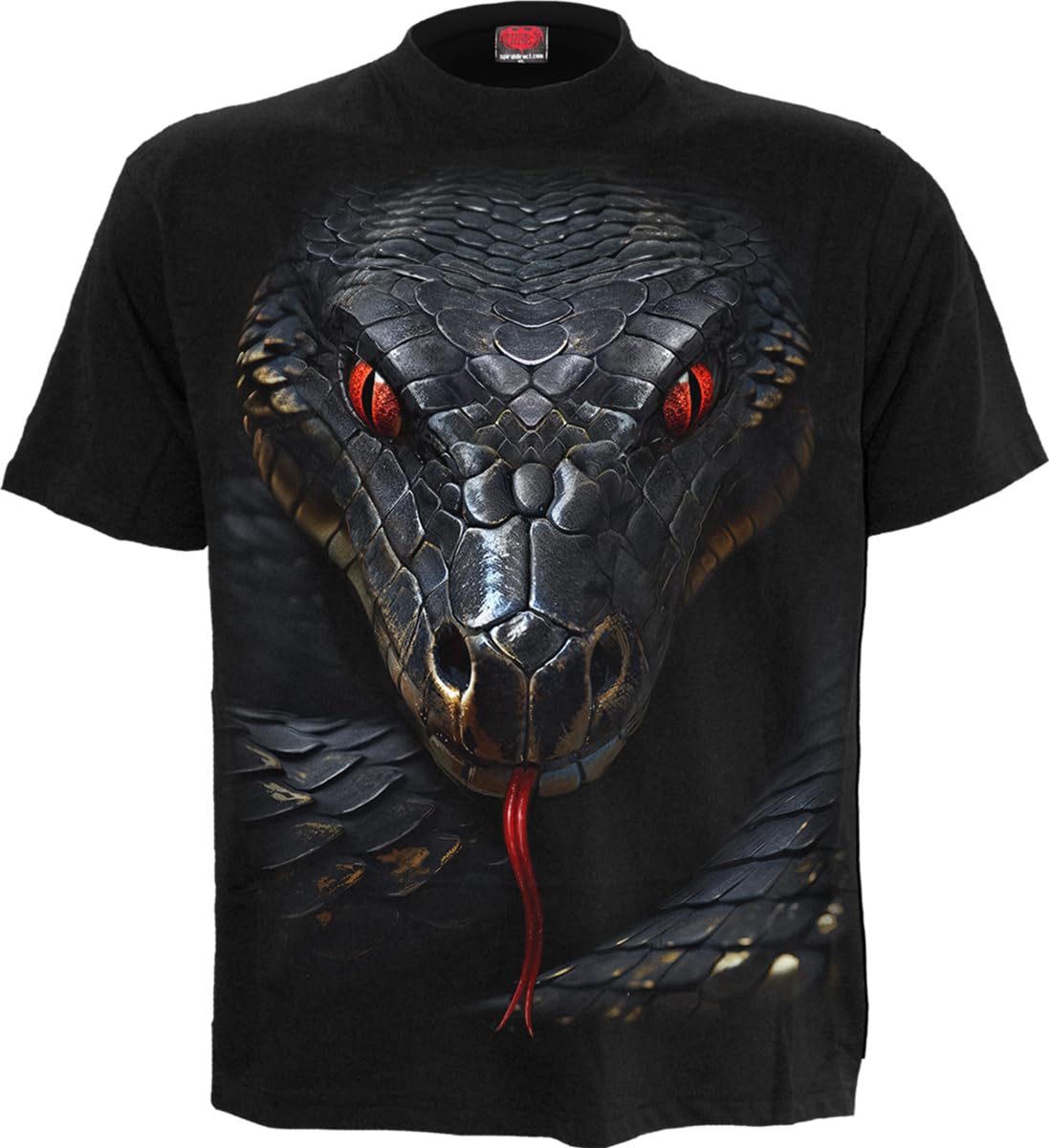 Spiral Black Basilisk - T-Shirt - S - Screen