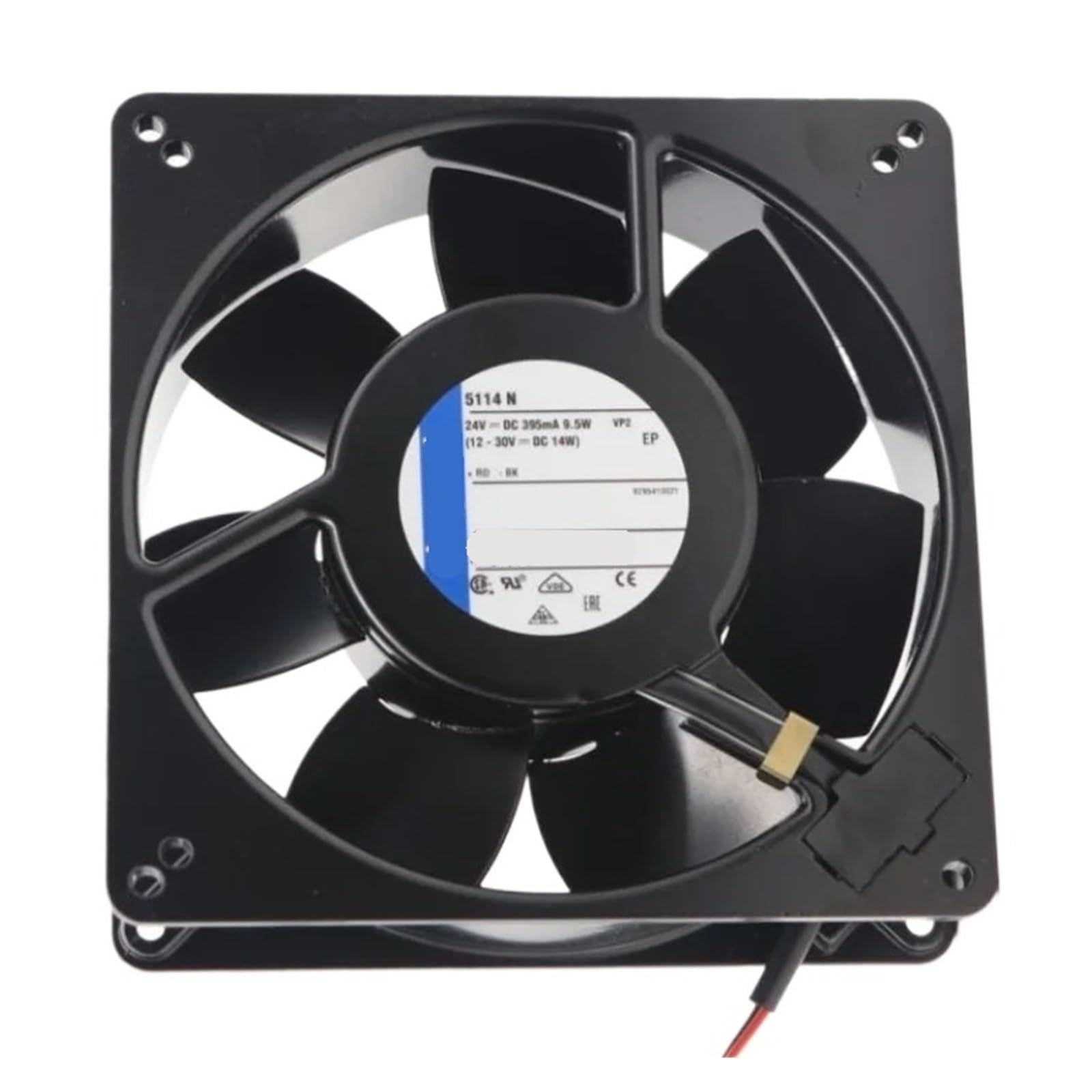 YMUGUEGH TYP5114N 24V DC 9W 135 * 135 * 38mm 0.38A Cooling Fan