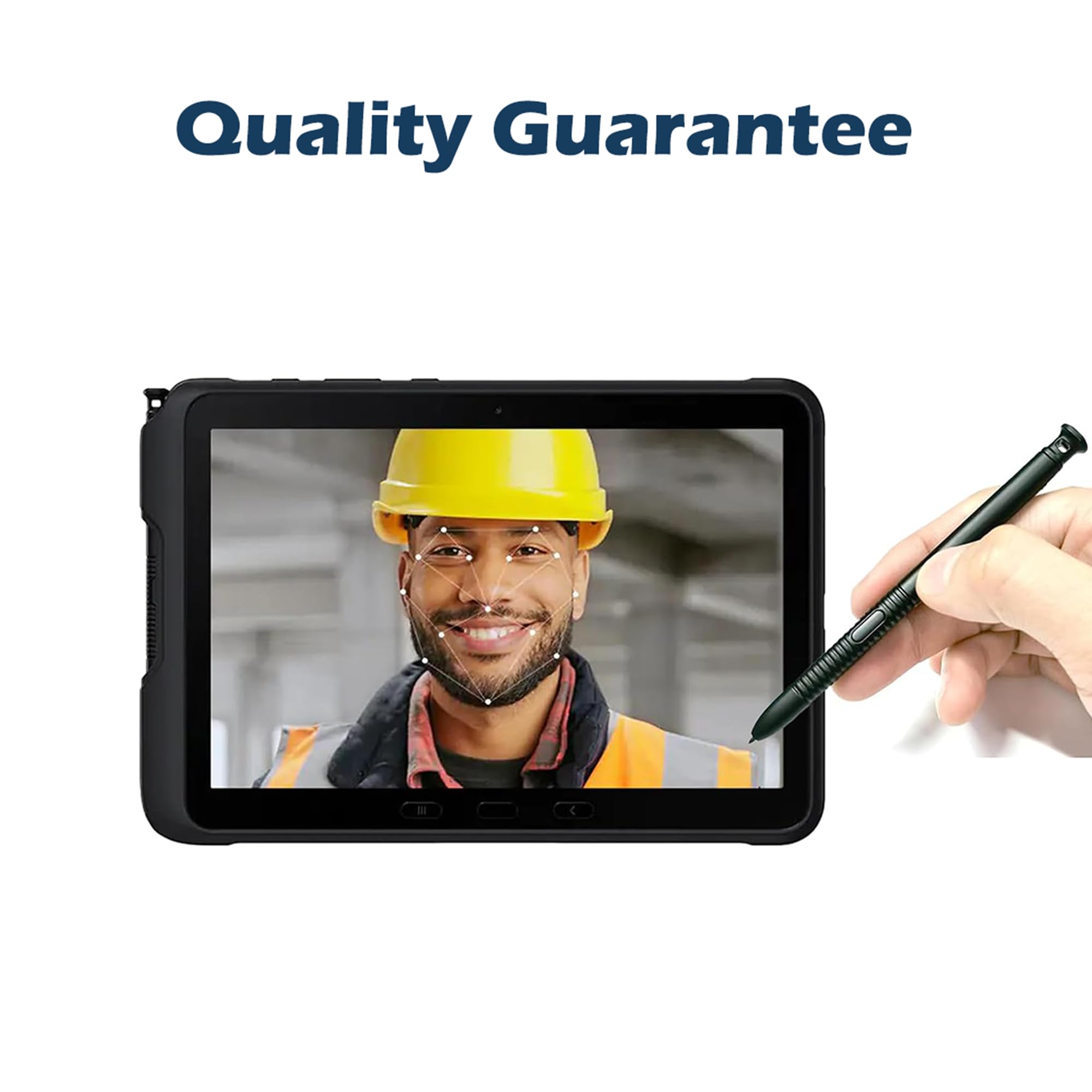 Anwendbar für Galaxy Tab Active 3 Stylus Pen T570 T575 T577 Pen Ersatz Galaxy Tab Active 4 Pro T630 T638 T636 Pen Galaxy Tab Active3 Pen Active5 Pro Stylus Pen mit Spitzen (schwarz)
