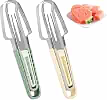 RUYI 3-in-1 Wassermelonen Schneider - Edelstahl Obstschneider Für Melonen