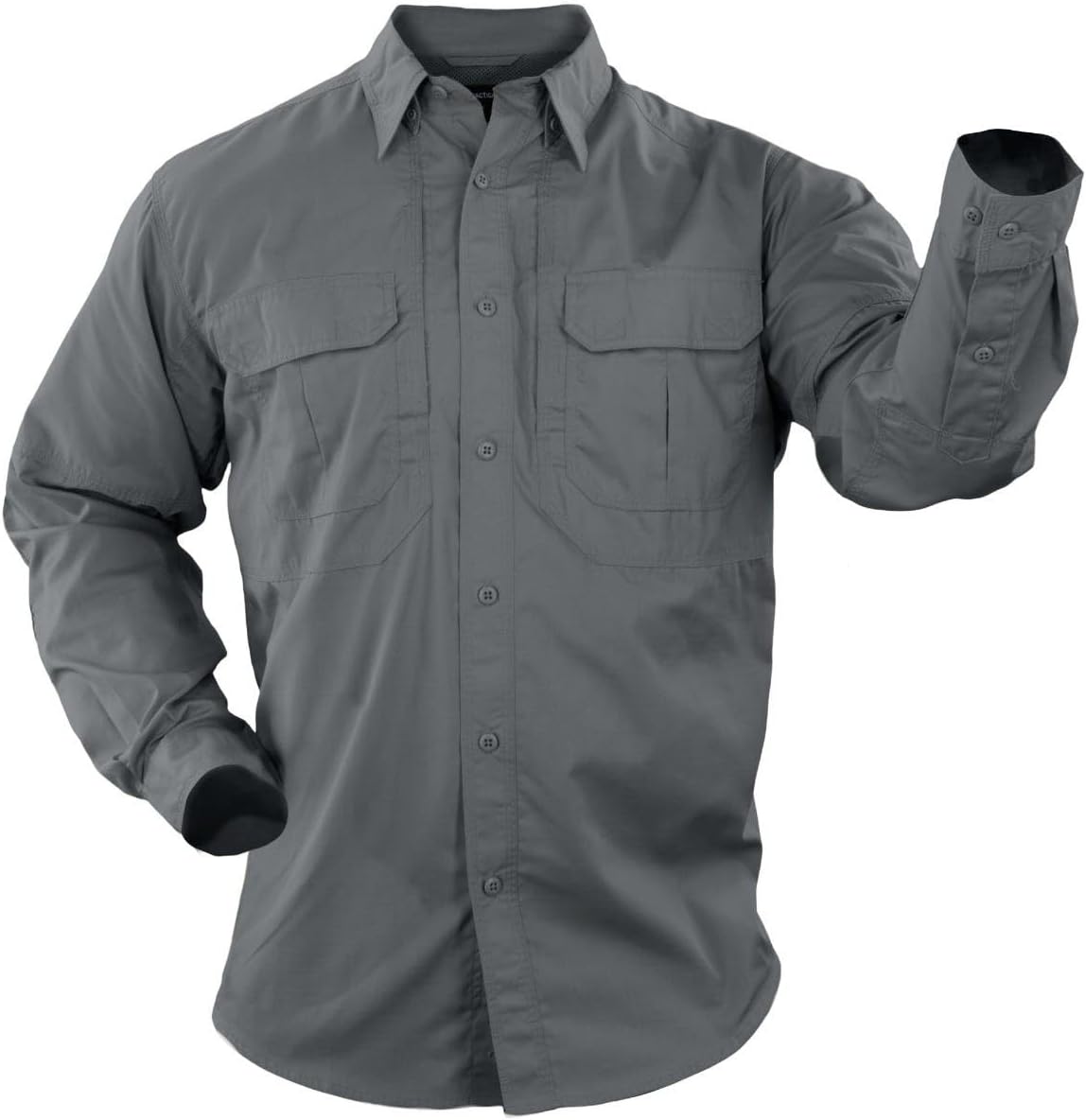 5.11 Tactical Professional Mens Long Sleeve Shirt with Pockets, Taclite Pro, Style 72175ABR