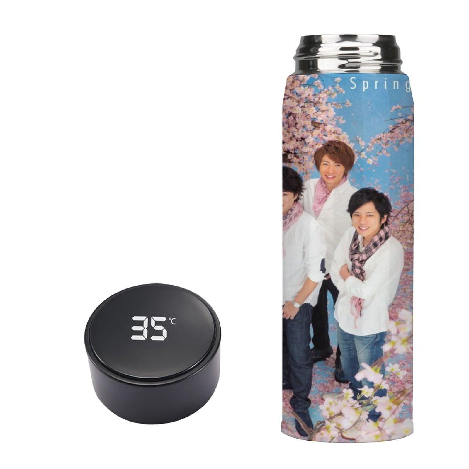 Amazon | 嵐 櫻井翔 大野智 二宮和也 松本潤 相葉雅紀 水筒 LED