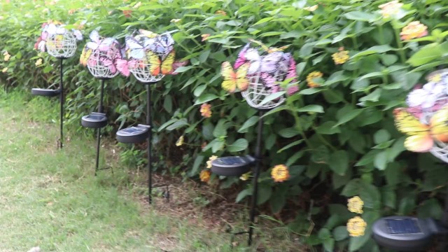 Patio Porch Decor Solar Light Stargarden Solar Outdoor Floor Lamp With ...