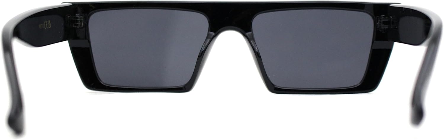 SA106 Womens Flat Top Square Cat Eye Mod Retro Sunglasses - Image 4