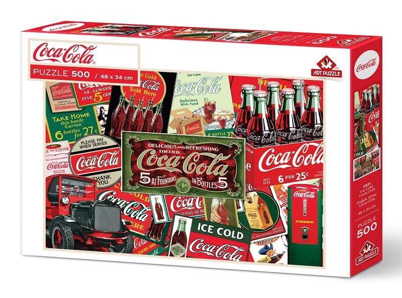 Art Puzzle Soğuk İçiniz, Coca-Cola 500 Parça Puzzle