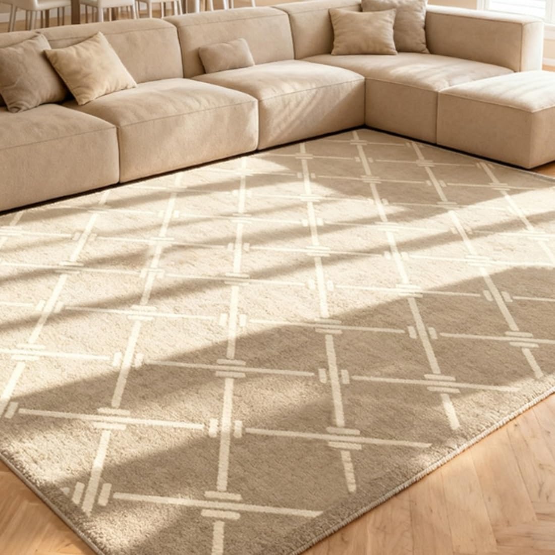 Tapis vintage 60x160cm rectangulaire pour salon et chambre