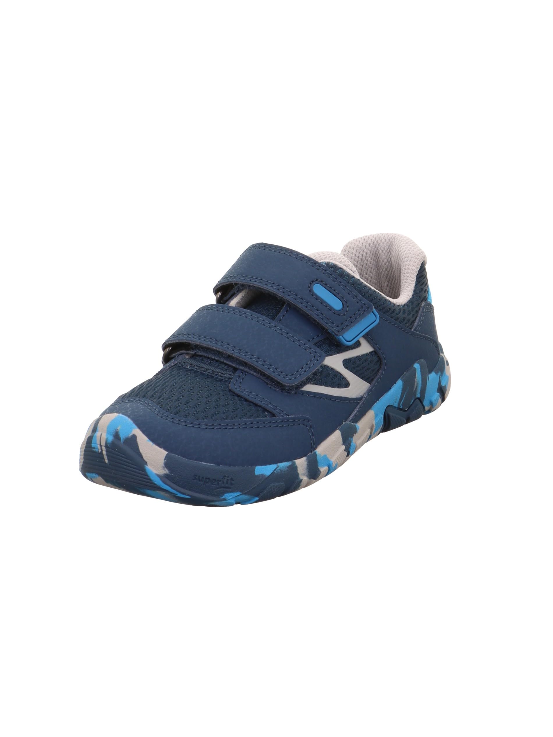 Superfit Trace Sneaker, Blue Turquoise 8000, 7.5 UK Child