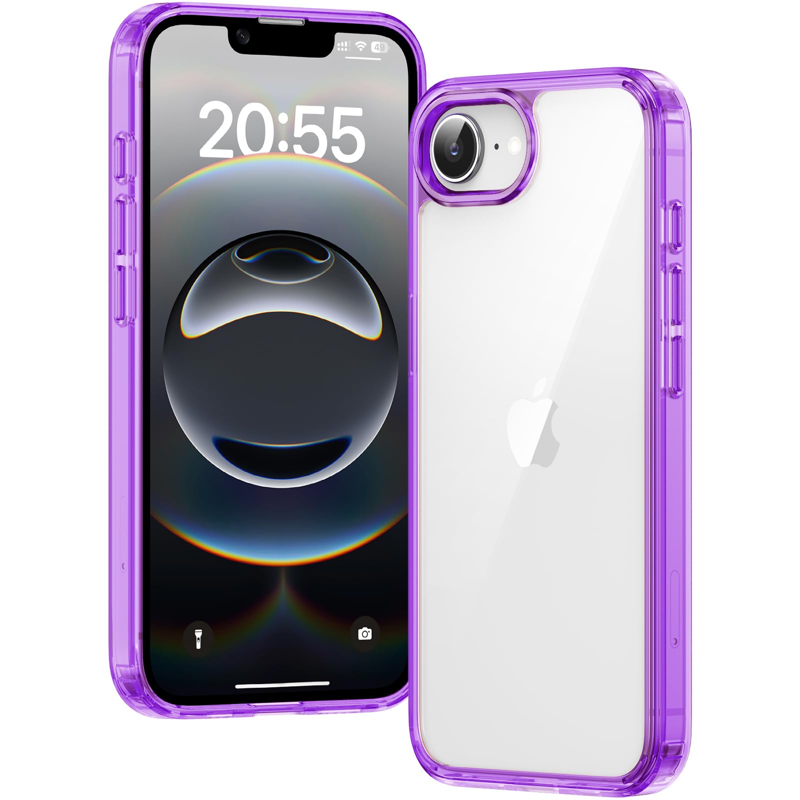 Clear Case for iPhone 15, Ultra Thin, Shockproof TPU Cover, Anti-Yellowing, Crystal Clear, Phone Case for Apple iPhone 15 - Clear — view 70