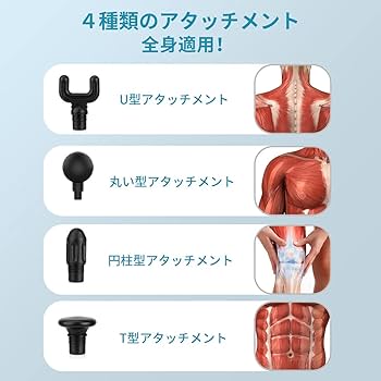 ★人気★マッスルガン トータルボディケア 電動ドリルとリカバリーボール Amazon.co.jp: Youmay マッサージガン 筋肉リリース器 マッスル