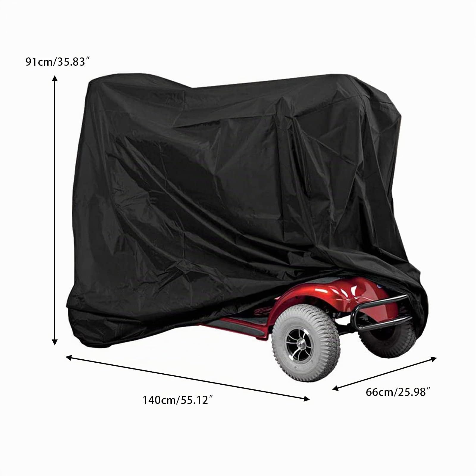 Housse de protection pour véhicule électrique, couverture universelle imperméable pour mobylettes et motos, garage pliable, protection extérieure contre la pluie et les UV