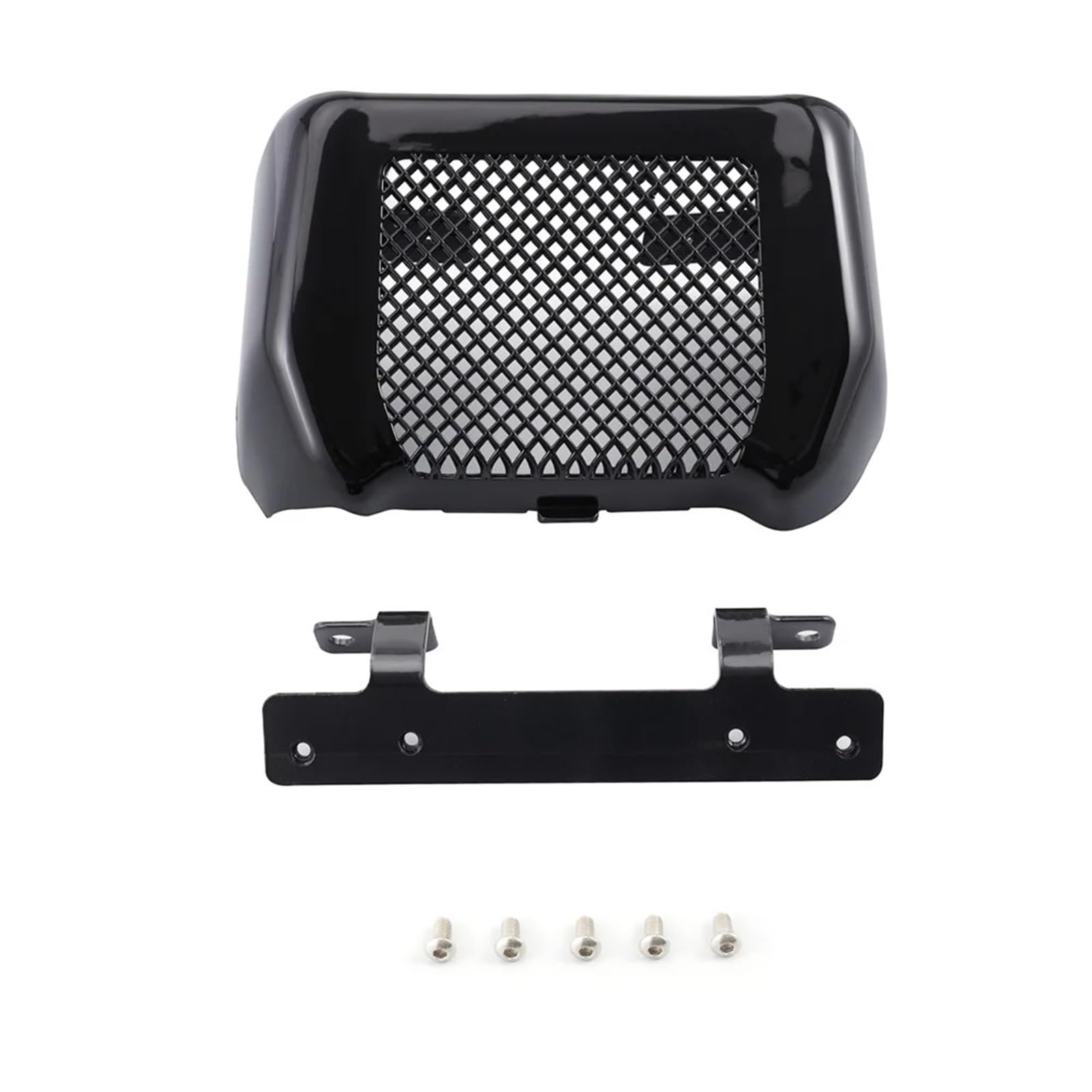 Chłodnica silnika Pasuje do Harley Touring Road King Road przemieszczanie się po ulicy FLHR FLHX 2017-2020 osłona chłodnicy oleju motocyklowego Chłodnica Oleju(Black)