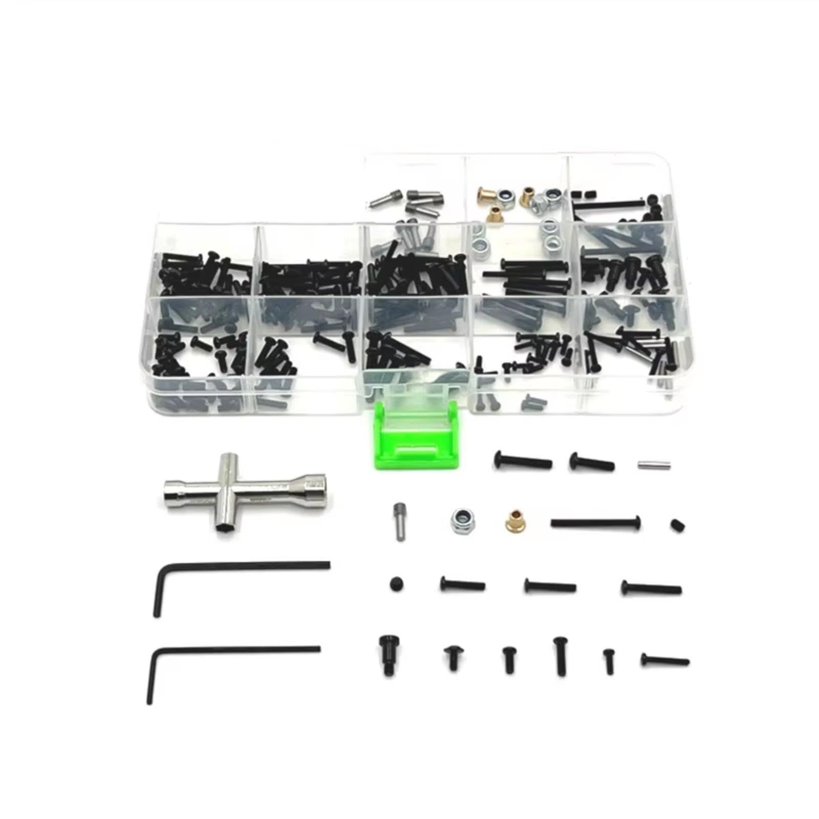 Kit Sujeción Tornillos Metálicos para MN para MN128 MN86 MN86S G500 1/12