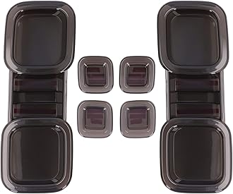 Fydun Tail Light Cover, Rear Brake Light Cover, ABS Car Tail Light Cover Decorative for DEFENDER 110 L663 2020 and Up for DEFENDER Accessories