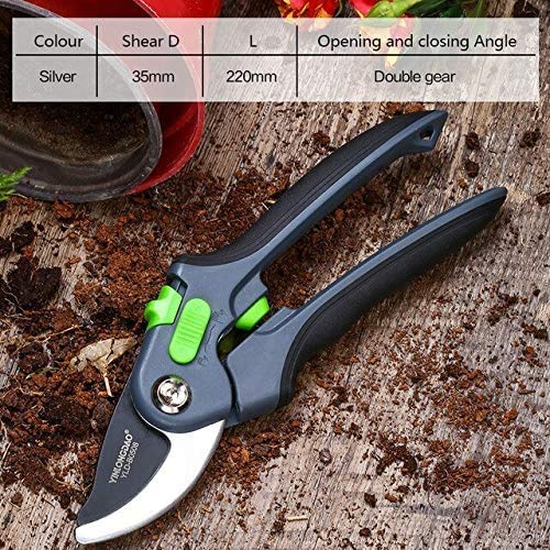 HFJKD Pruning scissors for gardening, which cuts 35mm 35mm 35mm 35mm 35mm branches, fruit trees, flowers, scissors and branches diameters