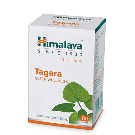Himalaya Wellness Pure Herbs Tagara Sleep Wellness | Promotes Restful Sleep | - 60 Tablets