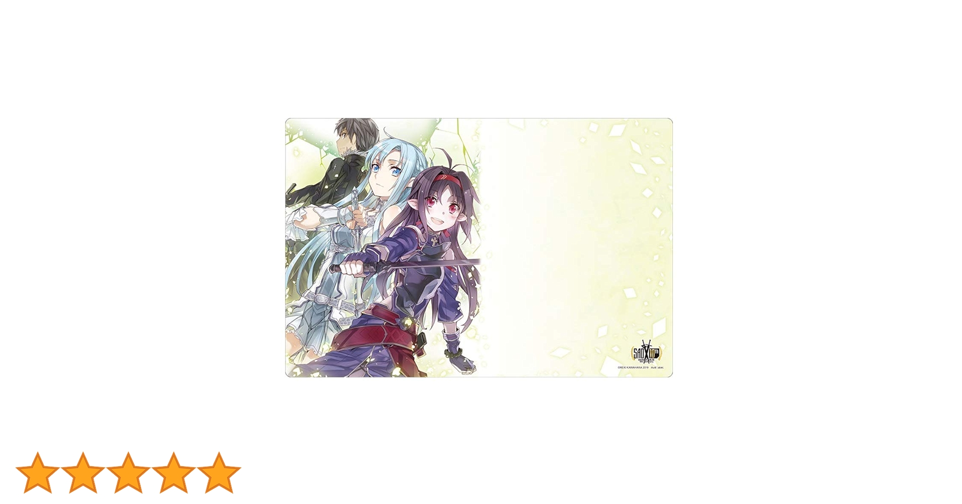 α2 SAO マザーズ・ロザリオ ユウキ&アスナ スリーブ&プレイマット A2耐水クリアポスター マザーズ・ロザリオ編 アスナ&ユウキ