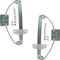 Vista 78 de TRQ Juego de elevalunas eléctrico trasero compatible con Volkswagen Golf 1999-2006 Jetta VW1550102 VW1551102 1999-2005