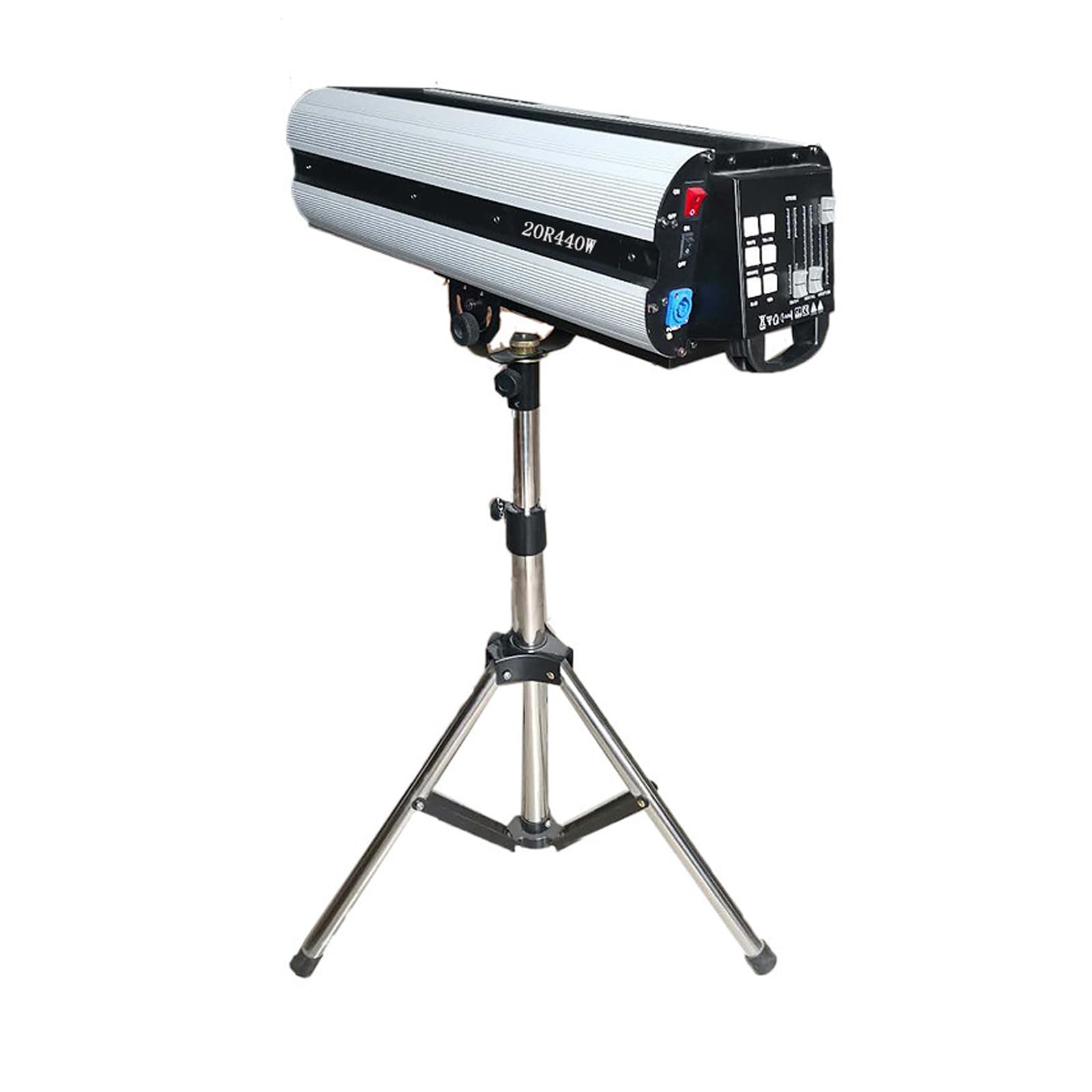 440W Adjustable Aperture Manual Control Spotlight,Manual Control LED Stage Lights Beam Lights With Tripod Stand,LED Stage Spotlight,4 Colors+White Light,Adjustable Color Temperature,for Weddings