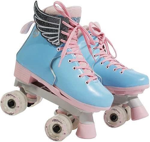 Miniatura 2 de Circle Society - Patines clásicos para niños ajustables para interiores y exteriores