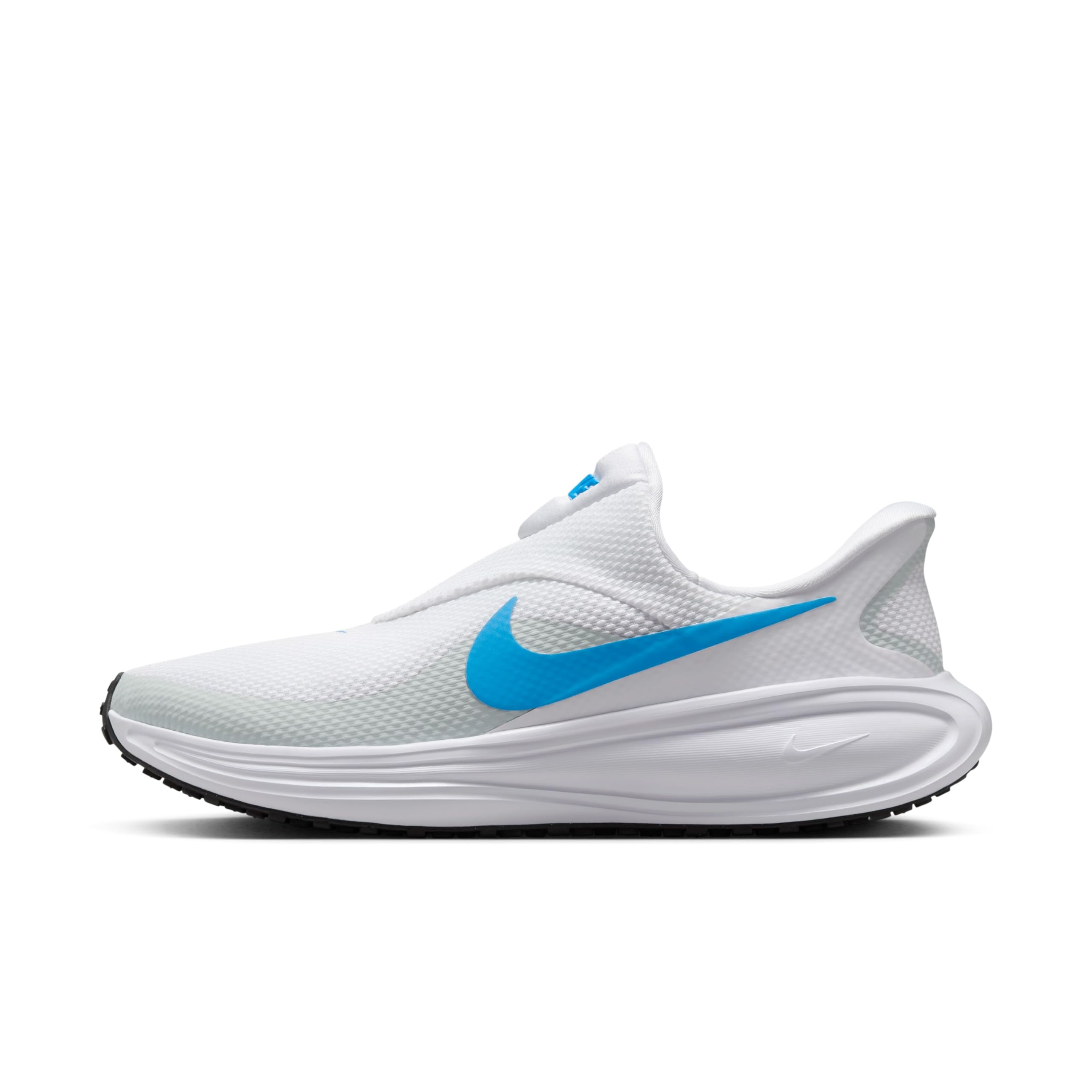 Nike NIKE REVOLUTION 8 EASYON mens Slip-On Shoes 44 EU WHITE/BLUE HERO-PURE PLATINUM-BLACK