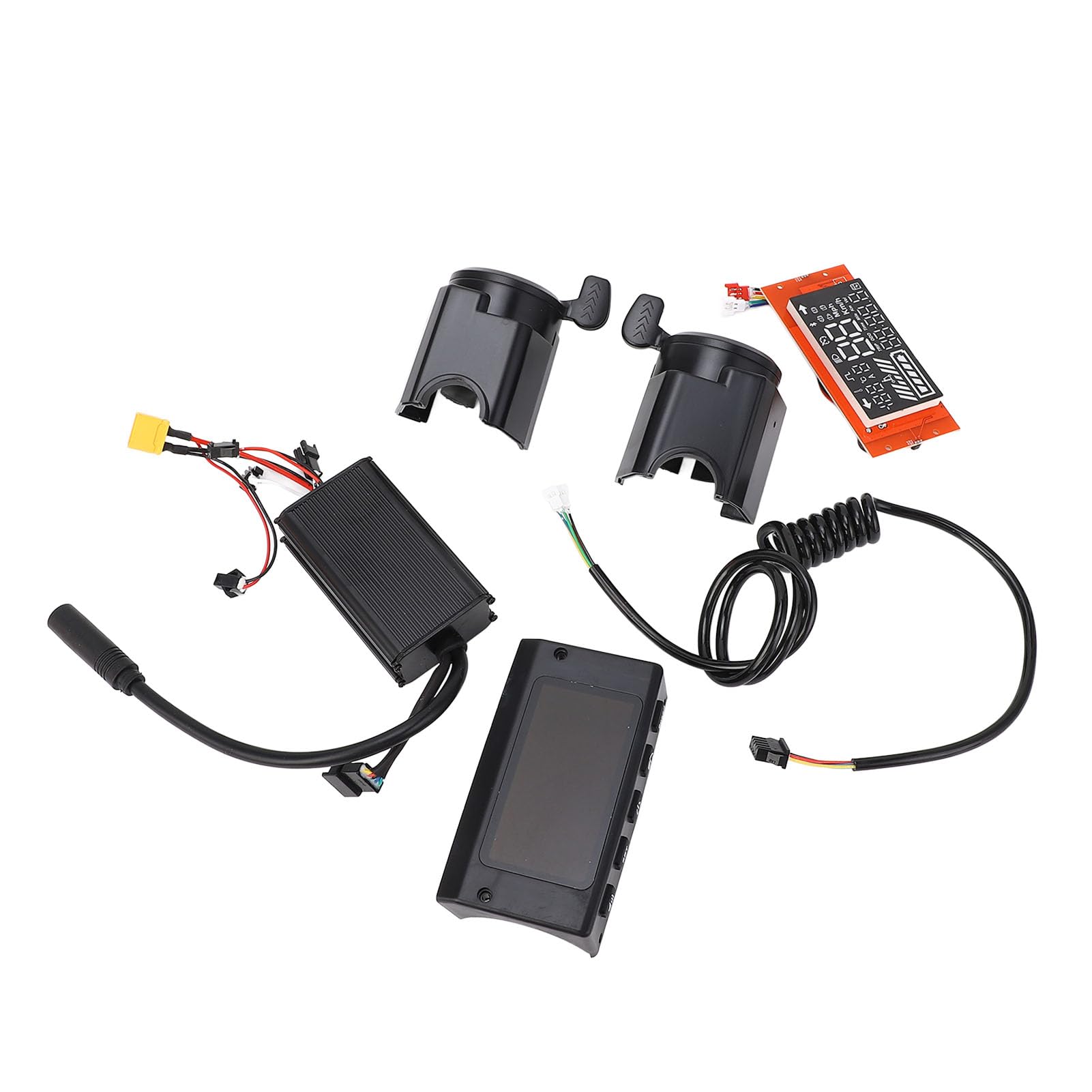 BuyWeek Kit de Controlador de Scooter Eléctrico para KUGOO S1 S2 S3 36V 350W Controlador de Motor con Panel de Tablero