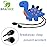 Chew Necklaces for Sensory Kids, Silicone Dinosaur Chewy Necklace for Boys with Autism, ADHD, SPD, Chewing Necklaces for Anxiety, Reduce Fidgeting for Children