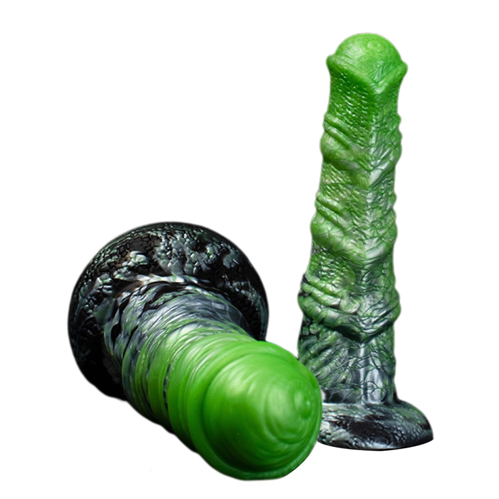 Dildo a forma di cavallo con ventosa potente, dildo anale in silicone, replica del pene animale, dildo animale, extra large, plug anale a forma di cavallo, giocattolo sessuale for donne(M)